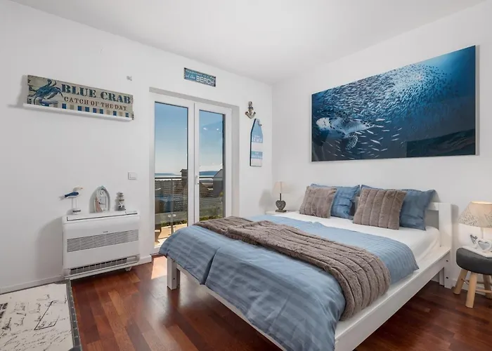Chiara Opatija, Victoria With Terrace, Panoramic Sea View Apartamento