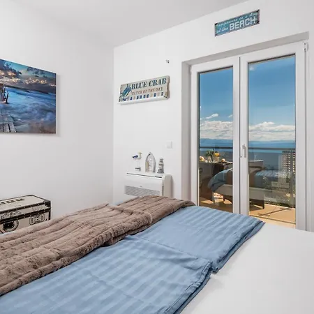 Chiara Opatija, Victoria With Terrace, Panoramic Sea View Appartamento *