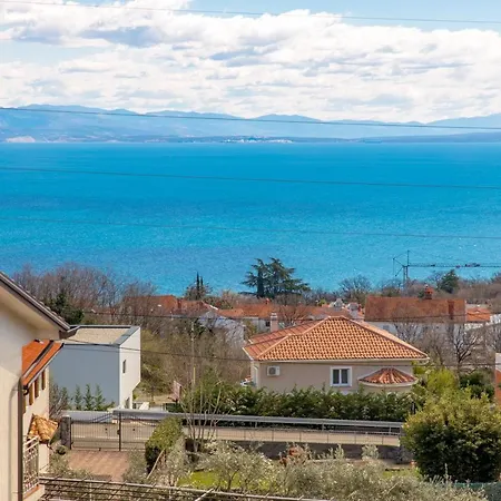 Apartamento Chiara Opatija, Victoria With Terrace, Panoramic Sea View