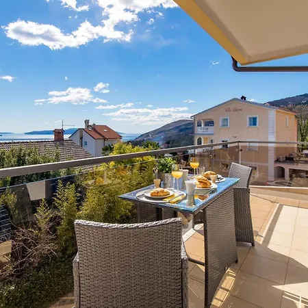 Chiara Opatija, Victoria With Terrace, Panoramic Sea View *
