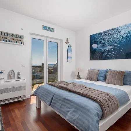 Chiara Opatija, Victoria With Terrace, Panoramic Sea View Apartamento