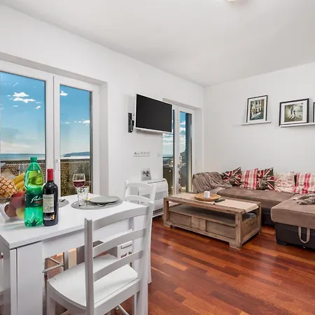 Chiara Opatija, Victoria With Terrace, Panoramic Sea View Appartamento