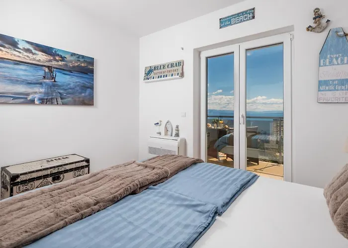 Chiara Opatija, Victoria With Terrace, Panoramic Sea View דירה *
