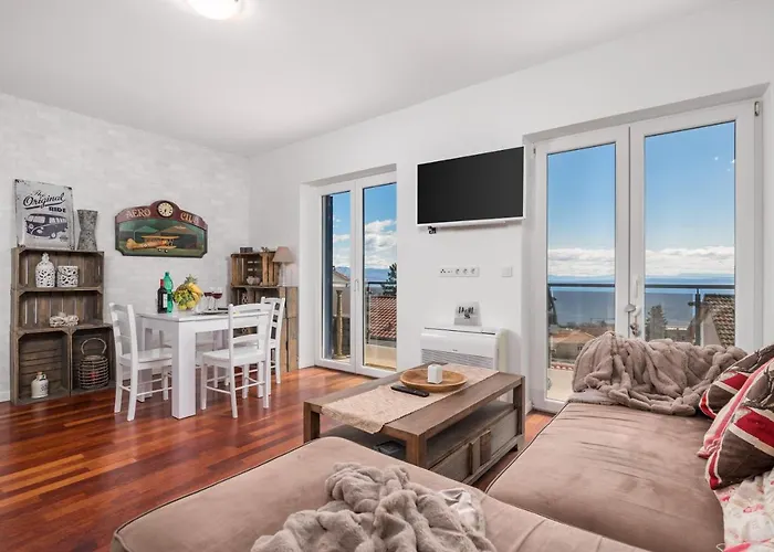 Chiara Opatija, Victoria With Terrace, Panoramic Sea View 아파트 *