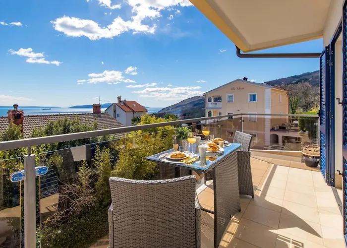 Chiara Opatija, Victoria With Terrace, Panoramic Sea View *