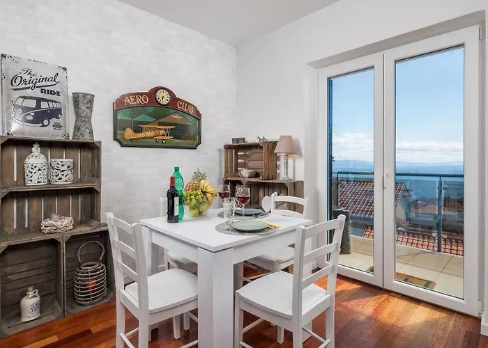 Chiara Opatija, Victoria With Terrace, Panoramic Sea View